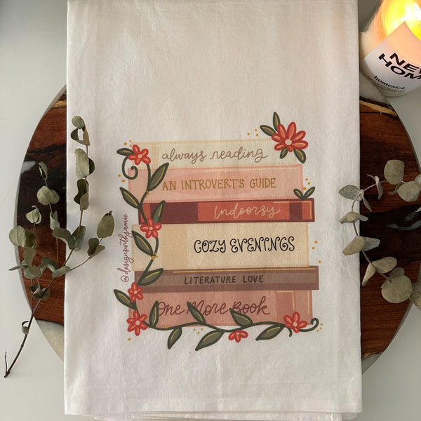 Bookstack Tea Towel - 1