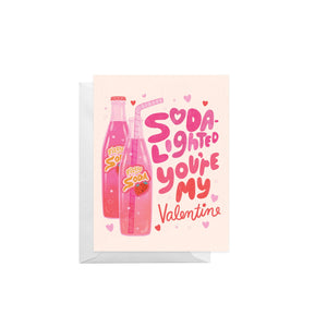 Soda-Lighted Valentine Greeting - 1