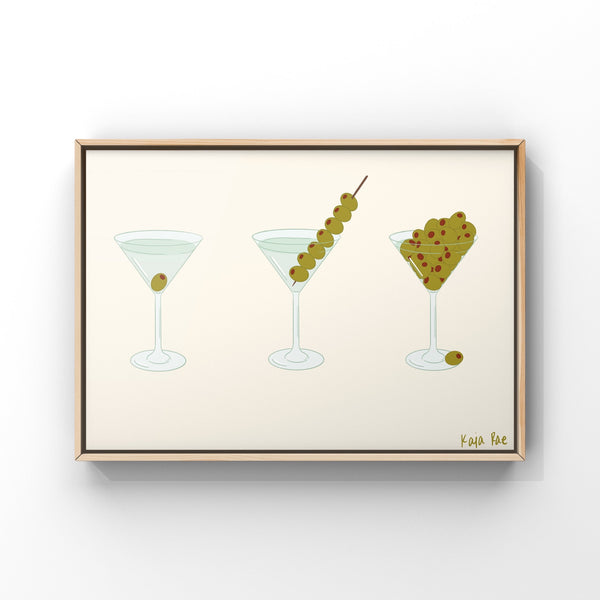 Dirty Martini Art Print - 1