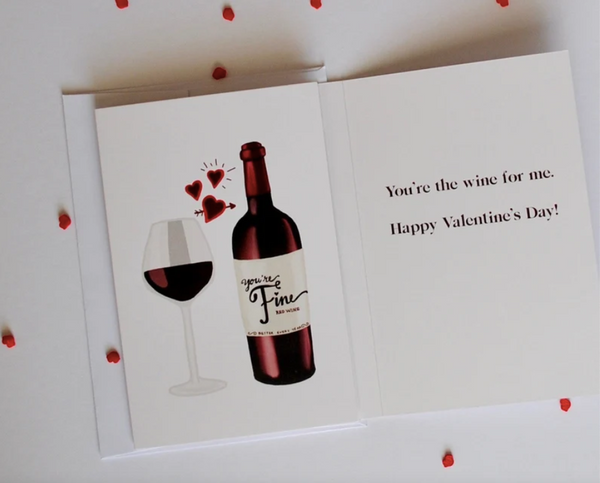 You're Fine Valentine's Day Card - 2