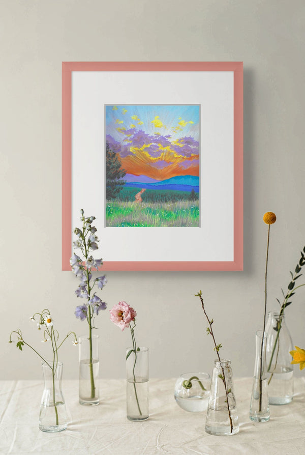 Sunrise in the Valley Fine Art Print - 2