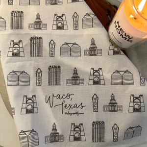 Waco Landscape Tea Towel - 1