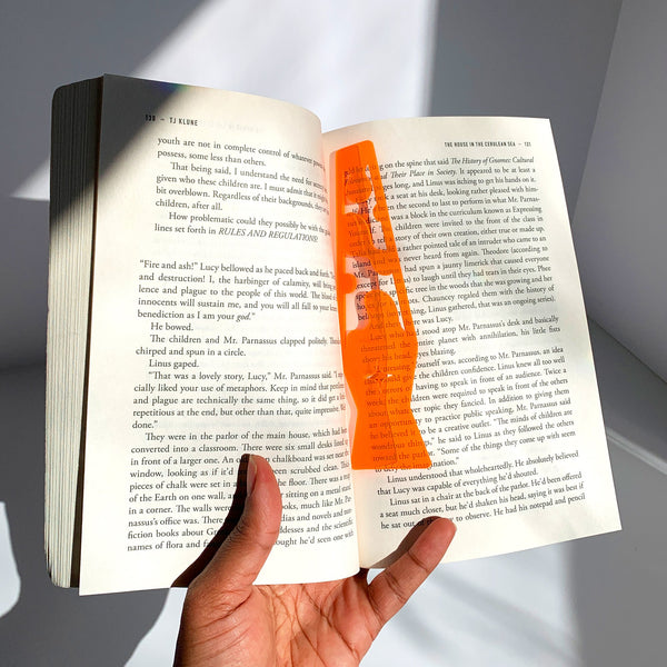 Colorful Lava Lamp Lasercut Acrylic Bookmark - 9