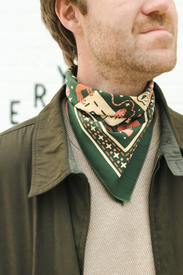 Olive Desert Bandana  - 2