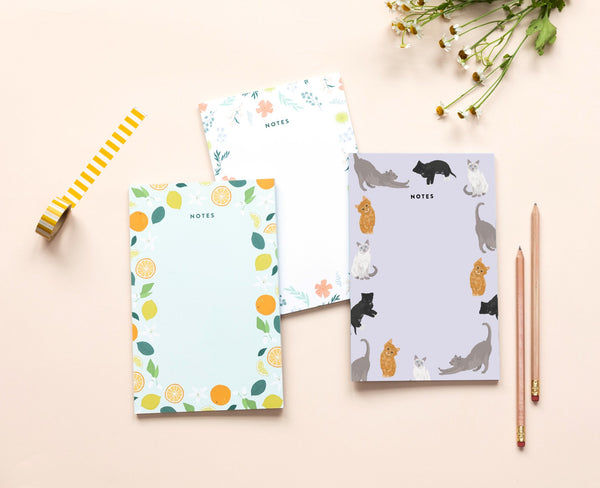 Cat Notes Notepad - 2