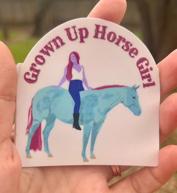 Horse Girl Sticker - 1