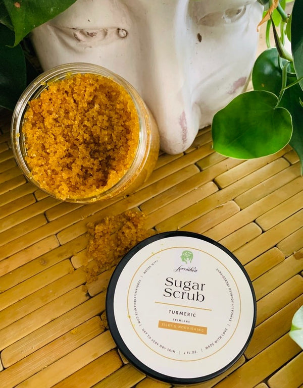 Tumeric Sugar Scrub - 1