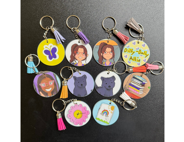 Dilly-Dally Allie Collector Keychains - 6