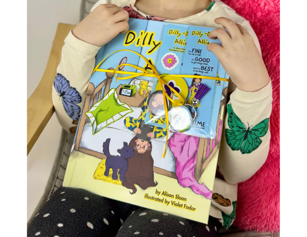 Dilly-Dally Allie Hardcover Children's Book Ultimate Gift Set - 3