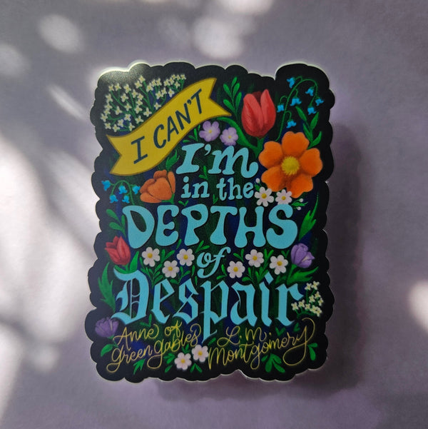 Anne of Green Gables Depths of Despair Sticker - 2