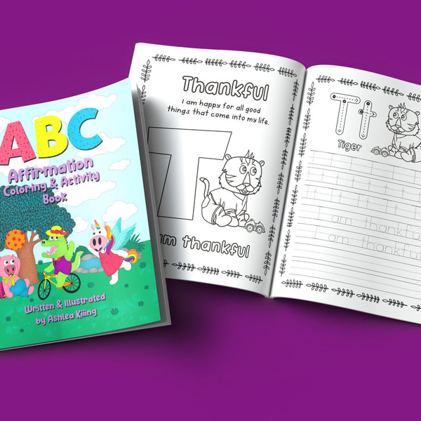 ABC Affirmation Coloring & Activity Book - 2