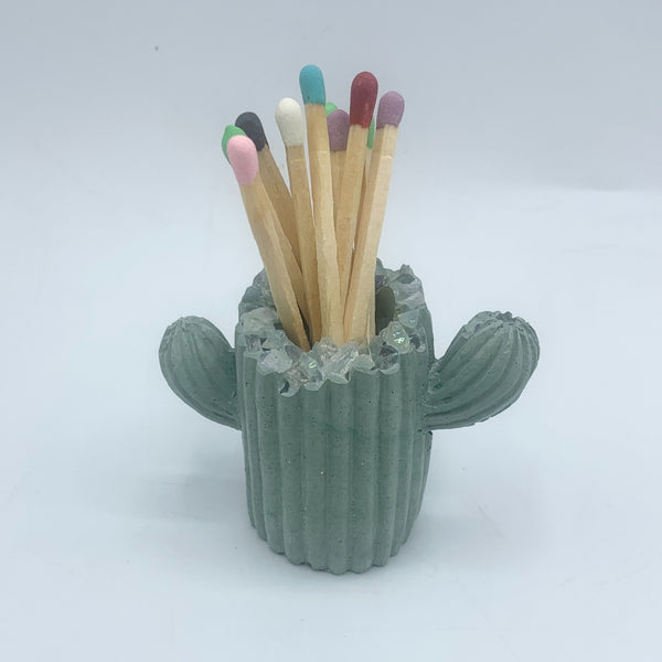 Cactus Match Stick Holder - 3