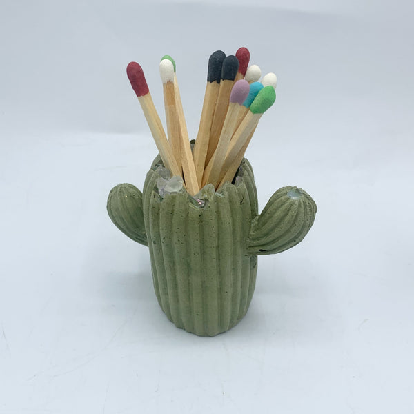 Cactus Match Stick Holder - 6