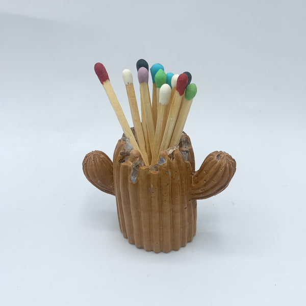 Cactus Match Stick Holder - 8