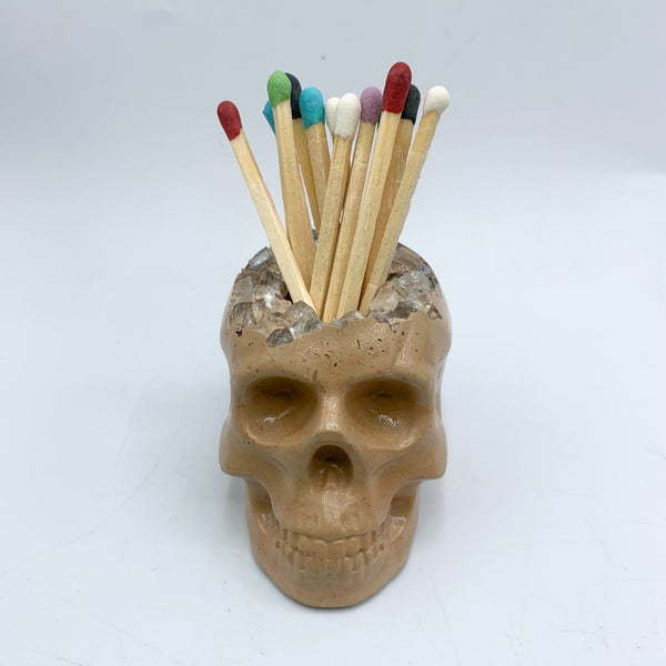 Skull Match Stick Holder - 3