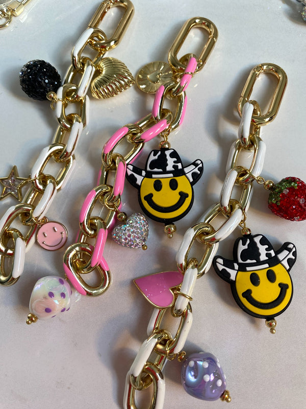 Chain Link Bag Charms - 4