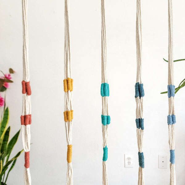 Color Block Plant Hangers - 4