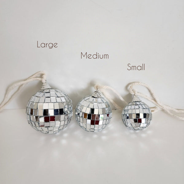 Disco Ball Car Charm and Boho Home Decor Accessory - 4