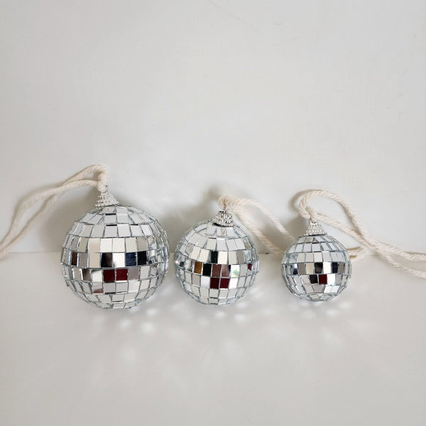 Disco Ball Car Charm and Boho Home Decor Accessory - 9