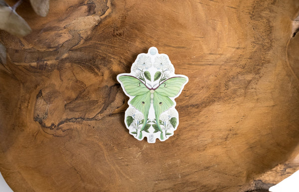Luna Moth Sticker - 2
