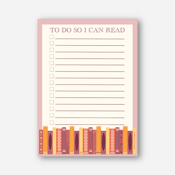 To Do So I Can Read Notepad - 1