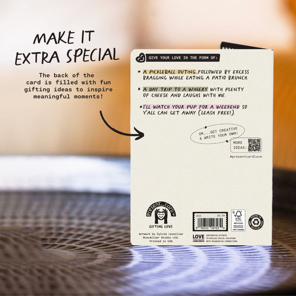 PresentCard™ Birth-Yay! You're Still Alive Dog Lover Skull Candy Birthday Card