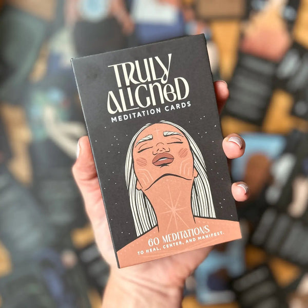 Truly Aligned Meditation Cards | 60 Meditations