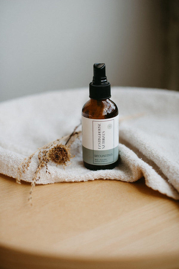Grounding Mist | Natural Calming Spray for Body and Room