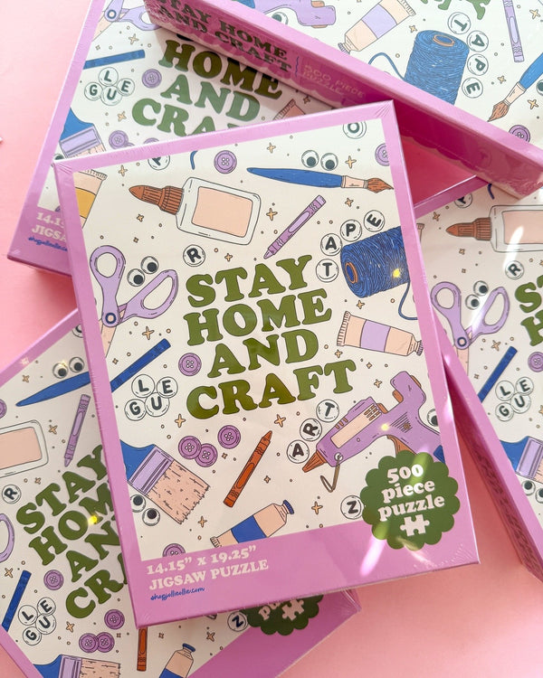 Stay Home & Craft 500 Piece Puzzle