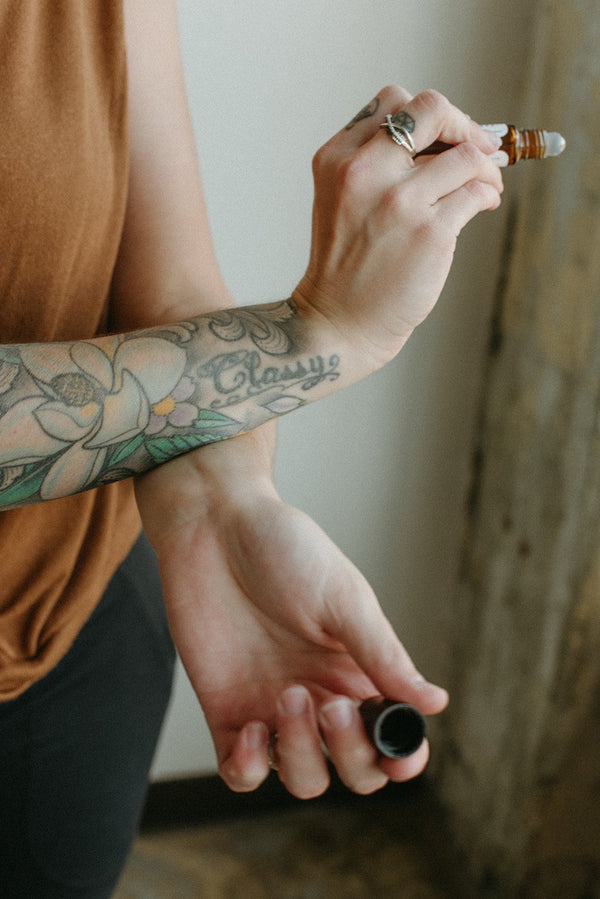 Refresh Rollerball | Lemon, Eucalyptus, Peppermint Aromatherapy Roller