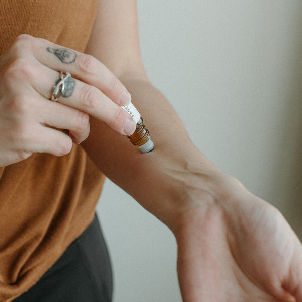 Grounded Rollerball | Cedarwood, Lavender & Vetiver Aromatherapy Roller