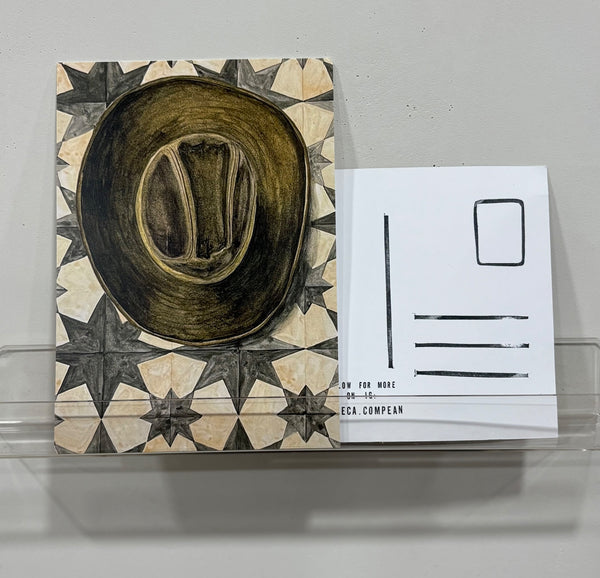 Western Chic Postcard