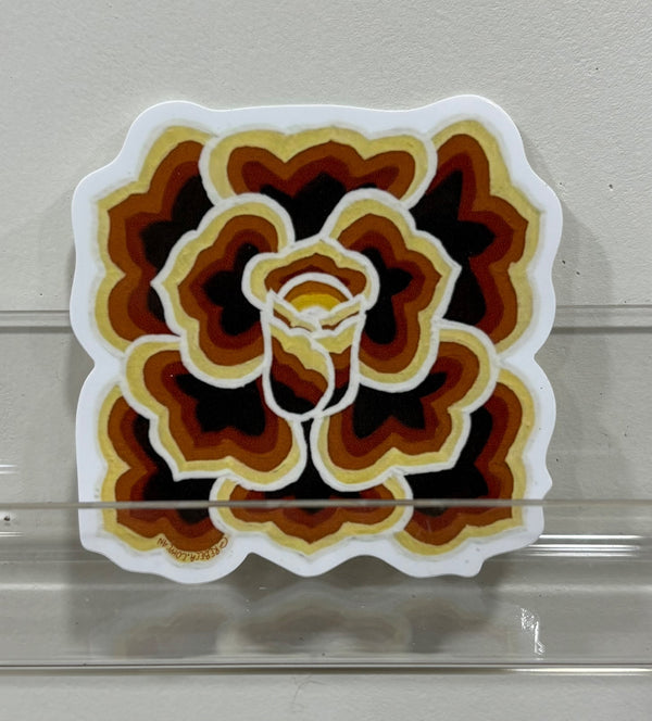 Sugar City Flower Stickers