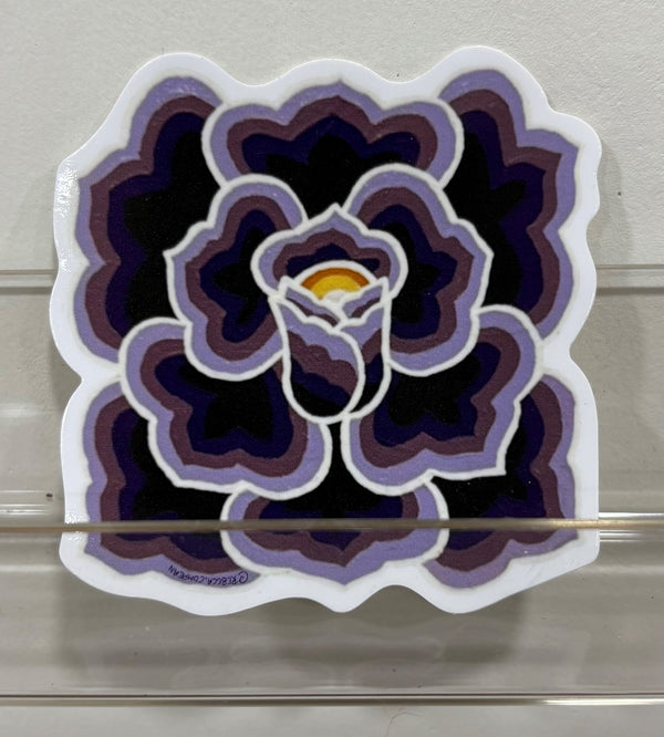 Sugar City Flower Stickers