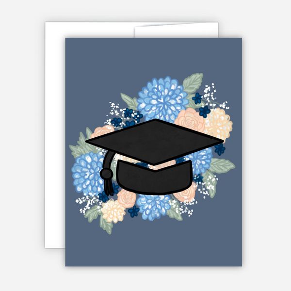 Graduation Floral Card