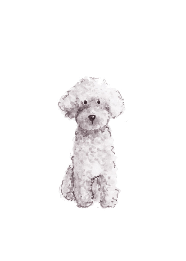 Mini Poodle Art Prints