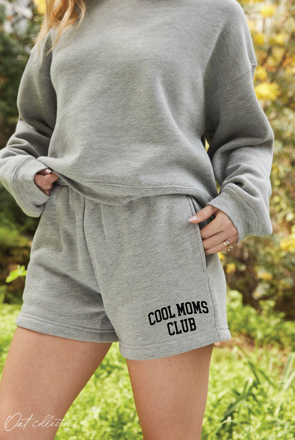 Cool Moms Club Graphic Sweat Short