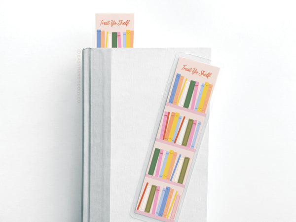 Treat Yo Shelf Laminated Bookmark