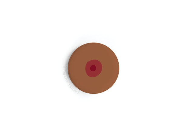 Boob Button Magnet – Dark