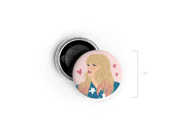 TS Lover Button Magnet