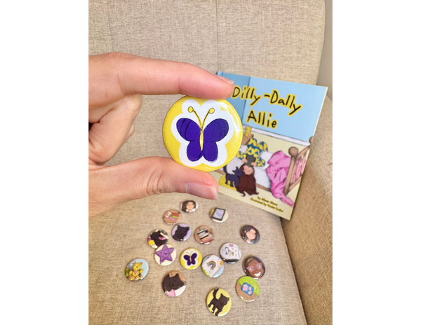 Dilly-Dally Allie Collector Pins
