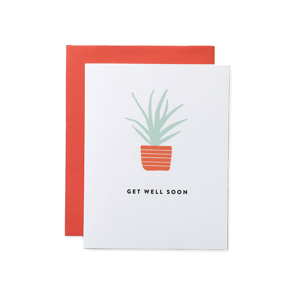 Get Well Plant Card