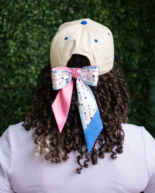 Mighty Tiny Floral Skinny Scarf