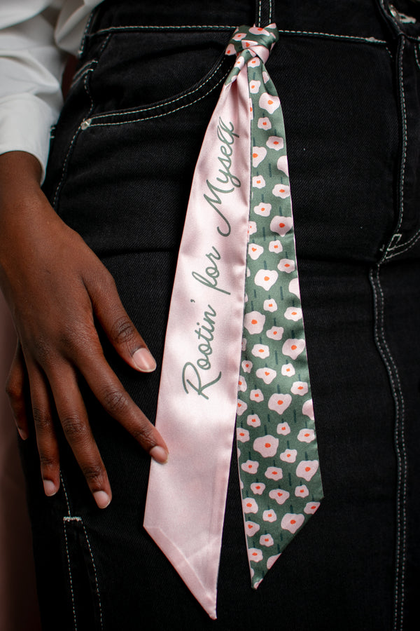 Rootin' for Myself Floral Twilly Scarf