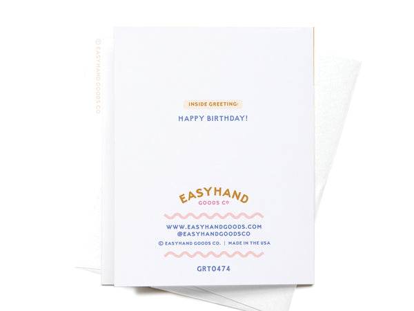 Older Not Wiser Birthday Greeting Card - RS