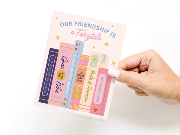 Our Friendship Is a Fairytale Greeting Card - RS