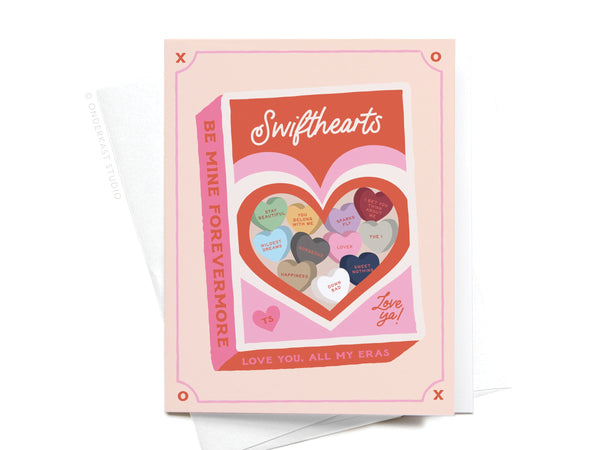 Swifthearts Candy Box Greeting Card – HS