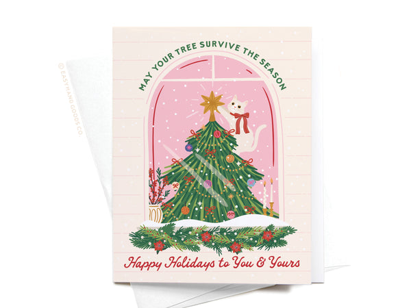 May Your Tree Survive the Season Greeting Card - HS