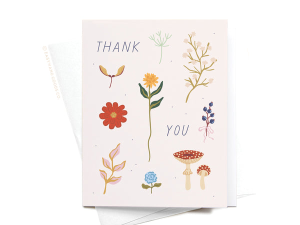 Cottage Garden Thank You Card – RS