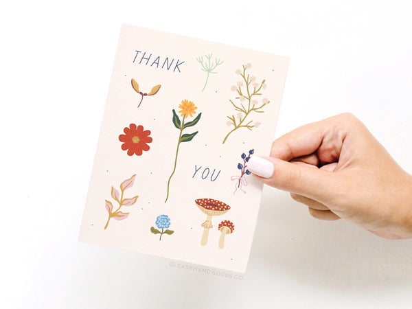 Cottage Garden Thank You Card – RS